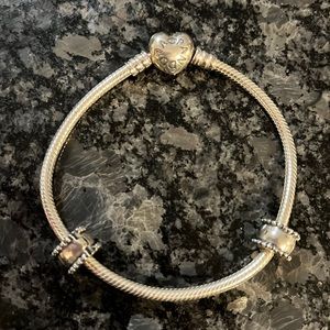 Pandora snake chain bracelet nwot
